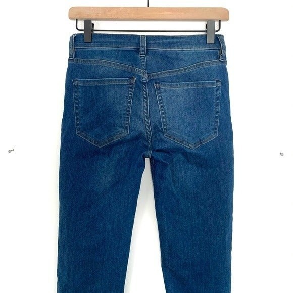 Free People Button Fly Reagan Raw Hem Skinny Jean - Picture 8 of 9